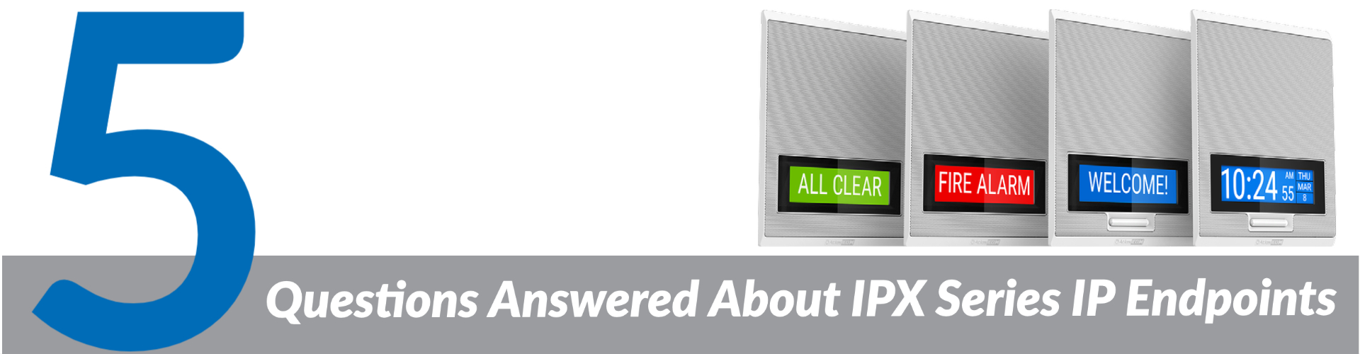 AtlasIED addresses five key questions about the IPX series, providing clarity on its features and applications